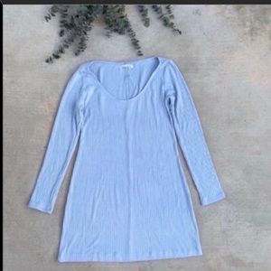 Reformation Rosario Long Sleeve Mini Dress